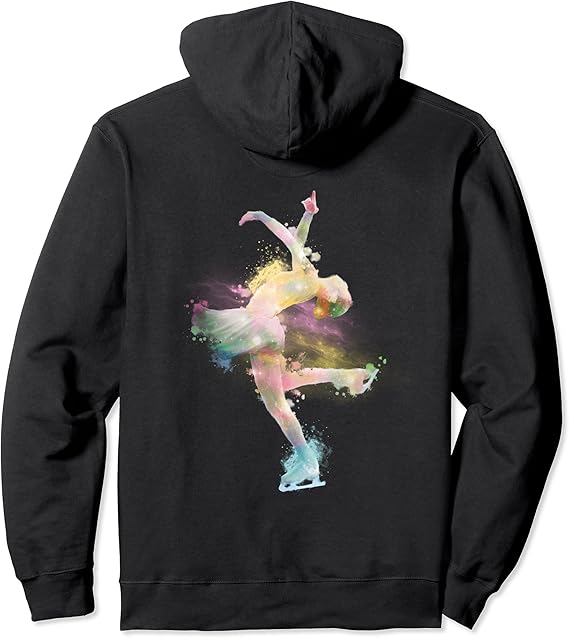 Figure Ice Skating Skate Girl Pullover Hoodie Clothing
